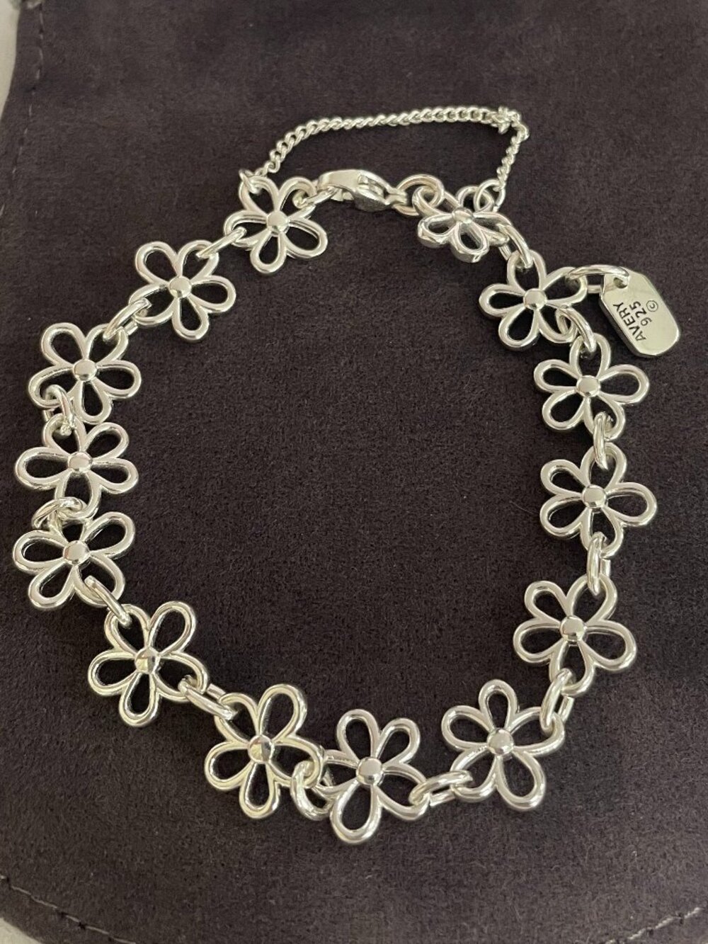 James Avery Daisy Charm Bracelet